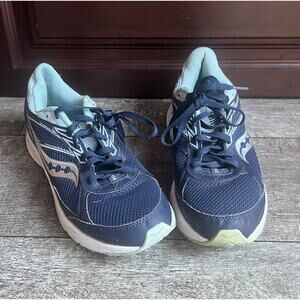 Saucony Cohesion Running Shoes Size Wonen Size 8 -Blue